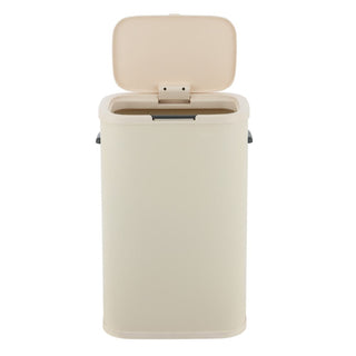 Tammi Kitchen 14.5-Gallon Slim Metal Push Button Trash Can