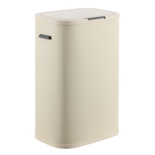 Tammi Kitchen 14.5-Gallon Slim Metal Push Button Trash Can