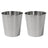 Brushed Steel (Set of 2)