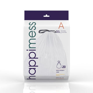 Drawstring Trash Bags/Can Liner (60-Count, 3-Packs of 20 Liners)