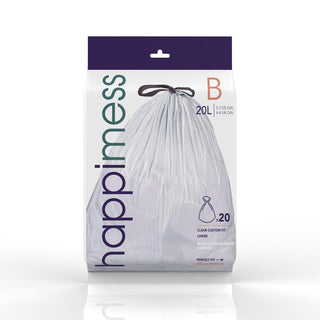 Drawstring Trash Bags/Can Liner (60-Count, 3-Packs of 20 Liners)