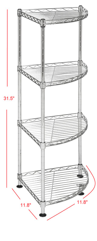 Sylphora 4-Tier Corner Storage Rack