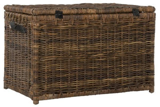 Michael 35" Wicker Storage Trunk