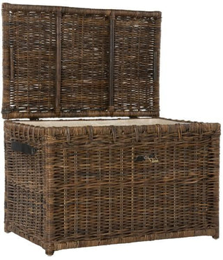 Michael 35" Wicker Storage Trunk