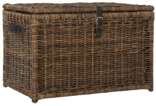 Michael 35" Wicker Storage Trunk