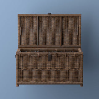 Michael 35" Wicker Storage Trunk