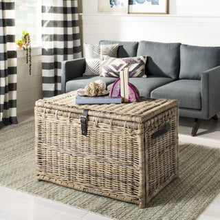 Michael 35" Wicker Storage Trunk