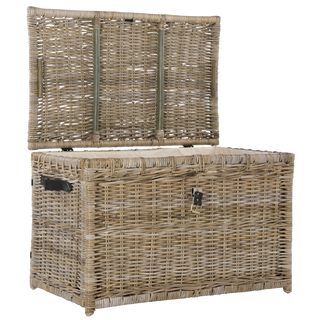 Michael 35" Wicker Storage Trunk