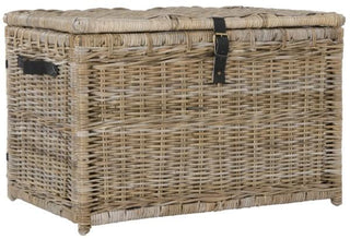 Michael 35" Wicker Storage Trunk