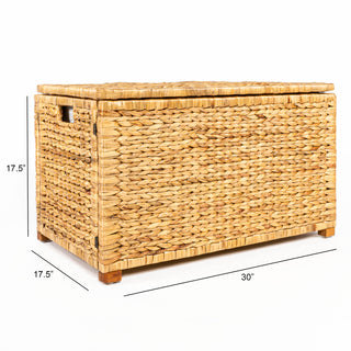 Anada Wicker Weave 30" Storage Trunk