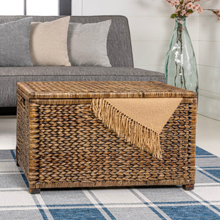 Anada Wicker Weave 30" Storage Trunk