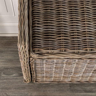 Naples 47.50" Wicker Trunk Storage Bench