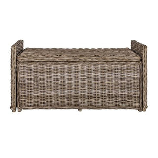 Naples 47.50" Wicker Trunk Storage Bench