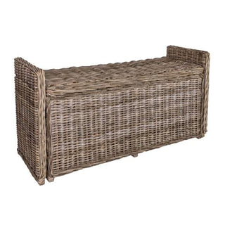 Naples 47.50" Wicker Trunk Storage Bench