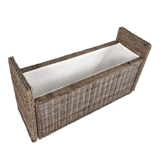 Naples 47.50" Wicker Trunk Storage Bench