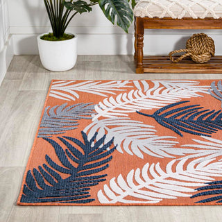 Tropical High-Low Tropical Palm Indoor/Outdoor Area Rug