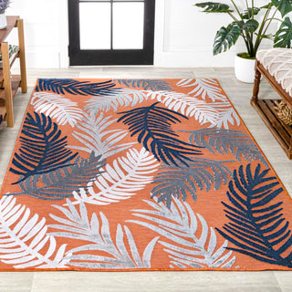 Tropical High-Low Tropical Palm Indoor/Outdoor Area Rug