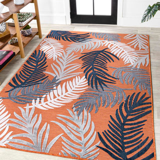 Tropical High-Low Tropical Palm Indoor/Outdoor Area Rug