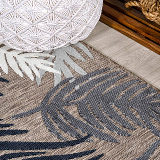 Tropical High-Low Tropical Palm Indoor/Outdoor Area Rug