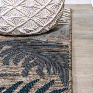 Tropical High-Low Tropical Palm Indoor/Outdoor Area Rug