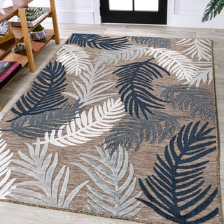 Tropical High-Low Tropical Palm Indoor/Outdoor Area Rug