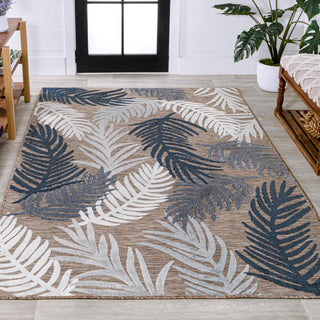 Tropical High-Low Tropical Palm Indoor/Outdoor Area Rug