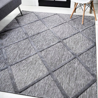 Oswald diamond Trellis Indoor/outdoor Area Rug