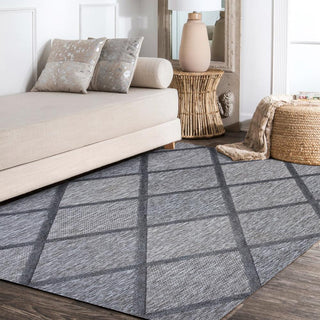 Oswald diamond Trellis Indoor/outdoor Area Rug