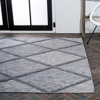 Oswald diamond Trellis Indoor/outdoor Area Rug