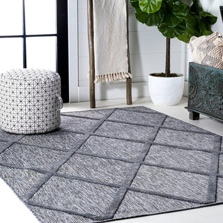 Oswald diamond Trellis Indoor/outdoor Area Rug