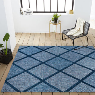 Oswald diamond Trellis Indoor/outdoor Area Rug