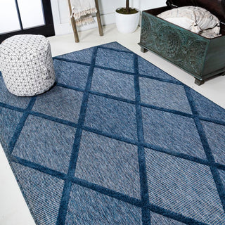 Oswald diamond Trellis Indoor/outdoor Area Rug