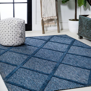 Oswald diamond Trellis Indoor/outdoor Area Rug