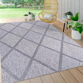 Oswald diamond Trellis Indoor/outdoor Area Rug