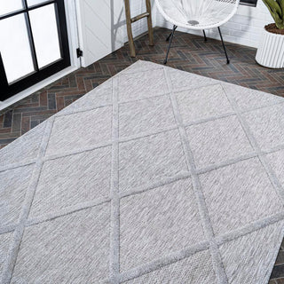 Oswald diamond Trellis Indoor/outdoor Area Rug