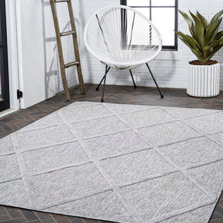 Oswald diamond Trellis Indoor/outdoor Area Rug