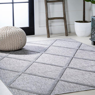 Oswald diamond Trellis Indoor/outdoor Area Rug