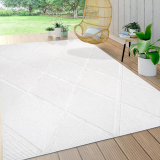 Oswald diamond Trellis Indoor/outdoor Area Rug