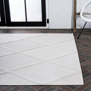 Oswald diamond Trellis Indoor/outdoor Area Rug