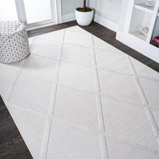 Oswald diamond Trellis Indoor/outdoor Area Rug