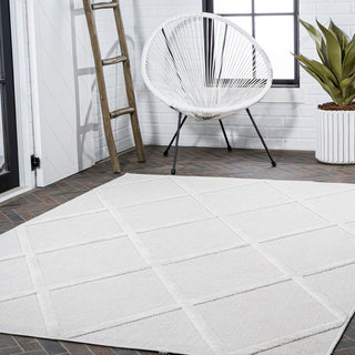 Oswald diamond Trellis Indoor/outdoor Area Rug