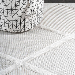 Oswald diamond Trellis Indoor/outdoor Area Rug