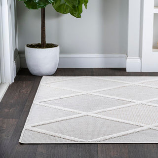 Oswald diamond Trellis Indoor/outdoor Area Rug