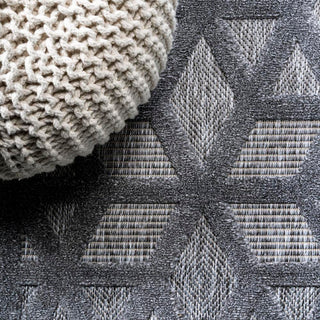 Celia neutral Geometric Indoor/outdoor Area Rug