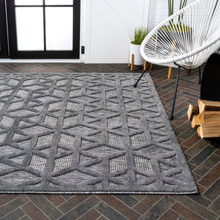 Celia neutral Geometric Indoor/outdoor Area Rug