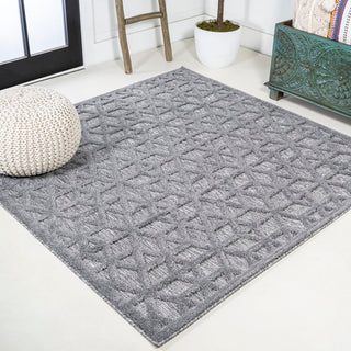 Celia neutral Geometric Indoor/outdoor Area Rug