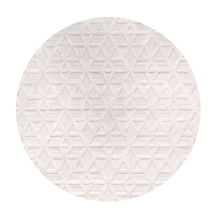 Celia neutral Geometric Indoor/outdoor Area Rug