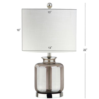 Aldo 22" Glass LED Table Lamp