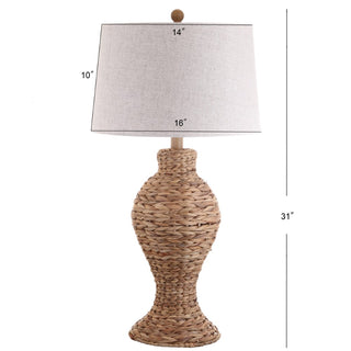 Kyla 31" Seagrass Weave LED Table Lamp