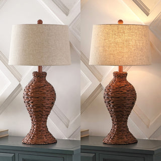 Kyla 31" Seagrass Weave LED Table Lamp